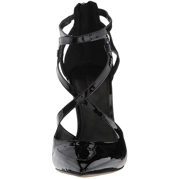 Michael Michael Kors Womens Catia Leather Pointed Toe Ankle Strap