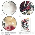 thumbnail image 3 of Designart Football Player On Field II Canvas Wall Art, 3 of 5
