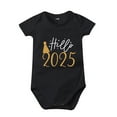 thumbnail image 3 of Boys Bodysuits New Year Romper Cute Letter Print Outfit Set for Baby Boy Clothing Comfortable Jumpsuit for Stylish Party Attire, 3 of 3
