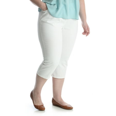 women's pull on stretch capris
