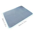 thumbnail image 2 of DPTALR Double-layer EVA Non-slip Litter Mat Pet Litter Box Litter Filter Mat Wear- Scratch- Litter Control Mat, 2 of 2
