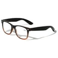 thumbnail image 2 of 2 Pairs Transparent Neon Color Deluxe Reading Glasses - Comfortable Stylish Simple Readers Magnification +3.50, 2 of 3