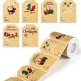 thumbnail image 4 of olkpmnmk Christmas Self Adhesive Tag Stickers 300 Pcs Per Roll, Christmas Name Stickers, Christmas Name Tags Rolls, Personalized Christmas Name Stickers for Gift Wrapping, Present Marking,Party Decor, 4 of 4