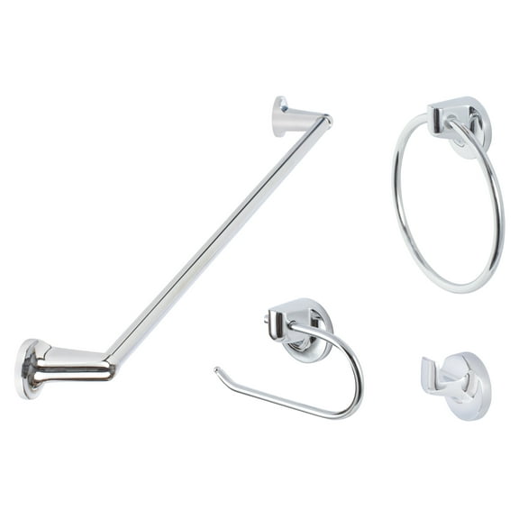 Sure-Loc Sa-Set-Ph1 Sierra 4 Piece Bathroom Package - Chrome