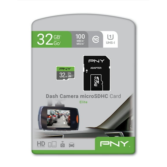 Pre-Owned PNY Elite 32GB Micro SDHC Flash Memory Card with SD Adapter