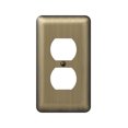 thumbnail image 3 of Placa de pared Amerelle Devon de acero estampado en latón cepillado, 1 unidad, 3 of 3