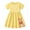 Yellow, variant on Girls Dresses Kids Toddler Girls Summer Cotton Lace Dress Short Sleeve Tiered Swing Midi Casual Dresses Dress for Girls Pink 2 Years-3 Years