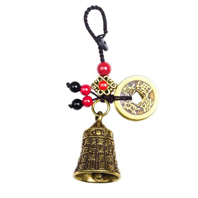 Llaveros Latón Fengshui Campana Colgantes Colgante Adornos Colgantes para Sala de Estar Automóviles Dormitorio Amigos Familias Macarena Colgantes de campana