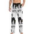 thumbnail image 4 of GZHJMY Halloween Black Cat Pajama Pants For Men, Men's Separate Bottoms, Lounge Pants with Pockets, Christmas New Year Birthday Gifts, X-Large, Christmas New Year Birthday Gifts, X-Large, 4 of 7