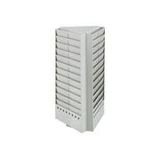 Safco - Literature holder - 33 compartments - gray