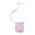 thumbnail image 2 of Étui de Protection en Cuir PU à la Mode avec Bandoulière Réglable pour Fujifilm Instax Mini 12 Rose, 2 of 8