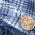 thumbnail image 4 of SUSSEXHOME Navy Ships Cotton Duvet Cover Set Dark Blue, Full Size Duvet Cover, 1 Duvet Cover, 1 Fitted Sheet and 2 Pillowcases, Iron Safe, Hypoallergenic, Breathable , Machine Washable, 4 of 7
