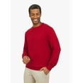 thumbnail image 3 of Chaps Men's & Big Men's Long Sleeve Crewneck Sweater, Sizes S-3XL, 3 of 7