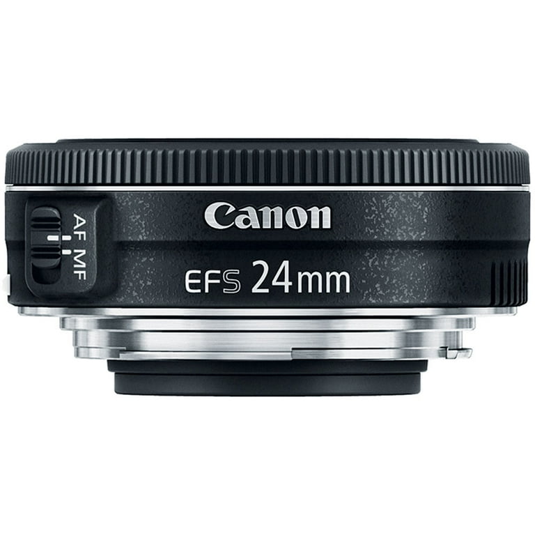 Canon EF-S 24mm f/2.8 STM Lens + Color Set + LED Light