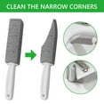 thumbnail image 3 of Tripumer 4 Pack Scouring Stick with Short Handle Pumice Stick Cleaner Pumice Stick Cleaner Pumice Stone for Removing Toilet Bowl Ring Pool Bathroom Toilet Brush Gray, 3 of 8