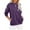 Purple, variant on Womens Sweatshirt Crew Neck Long Sleeve Casual Sweatshirt with Pockets Khaki S