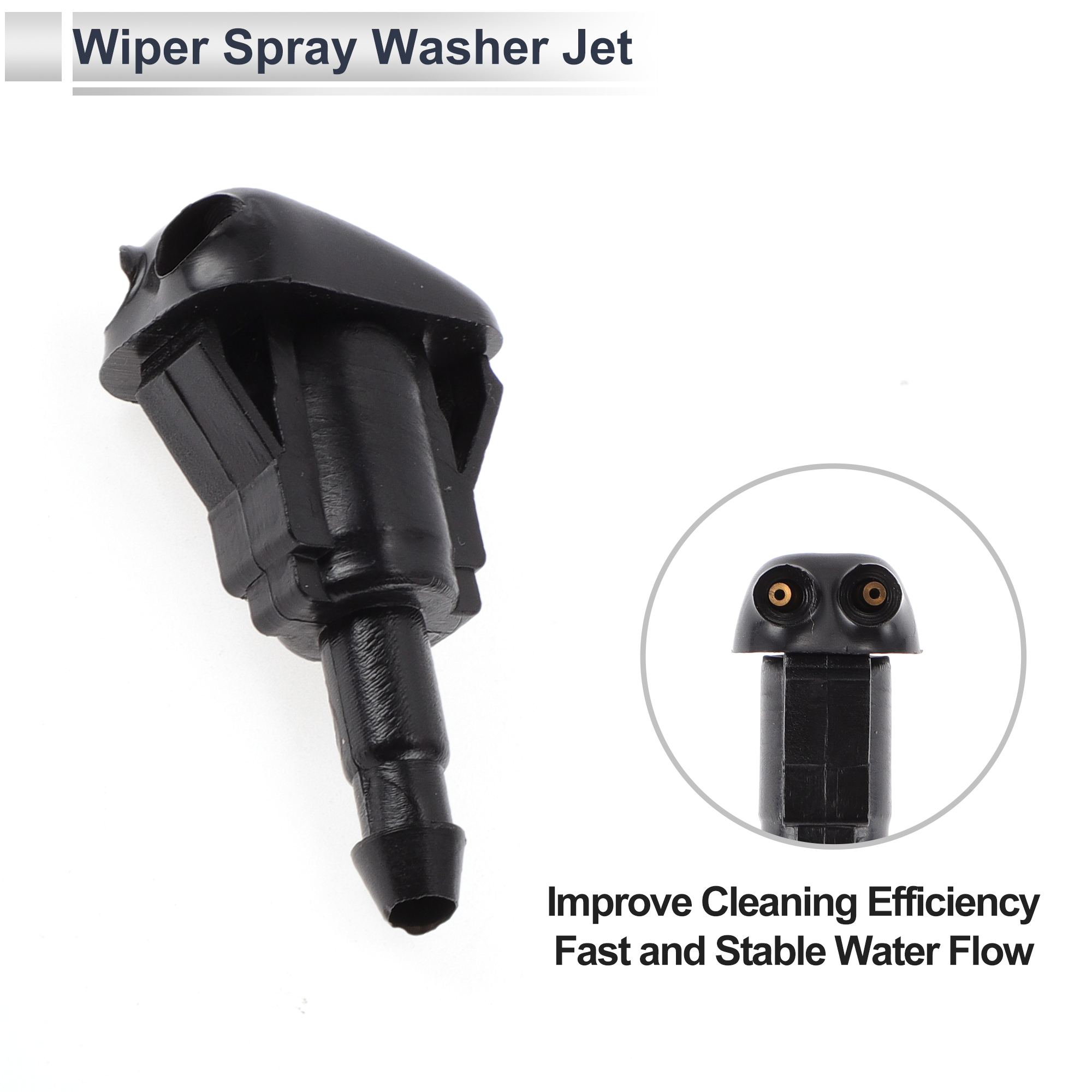 Unique Bargains Windshield Washer Nozzle for Toyota Camry 1997-2001 1 Set