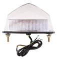 thumbnail image 2 of Almencla Motorcycle Street Bike ATV 10 LED Stop Brake Lamp Tail Rear Light Clear Lens, 2 of 8