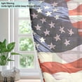 thumbnail image 4 of American Flag Sky Blackout Curtains Thermal Insulation 63 inch Grommet for Bedroom Living Room Bathroom Kitchen Windows 2 Pack, 4 of 6