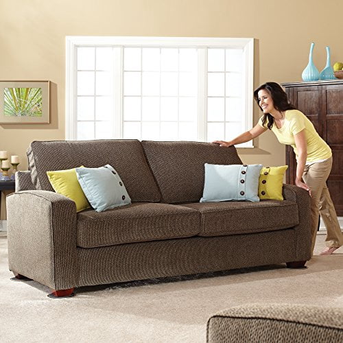 SuperSliders 4712995NB X-Large Variety Pack, Reusable Furniture Moving Kit for Carpet with 4 Felt Sliders- Move Heavy Furniture Quickly and Easily, Linen (16 Pack)