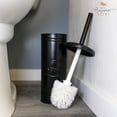 thumbnail image 2 of Autumn Alley Black Metal Farmhouse Toilet Brush Holder with 'scrub' Label, 2 of 10
