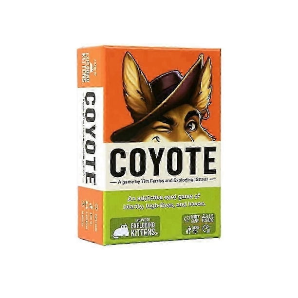 Coyote Party Game, Coyote Party Card Game, Meet the action-packed card game