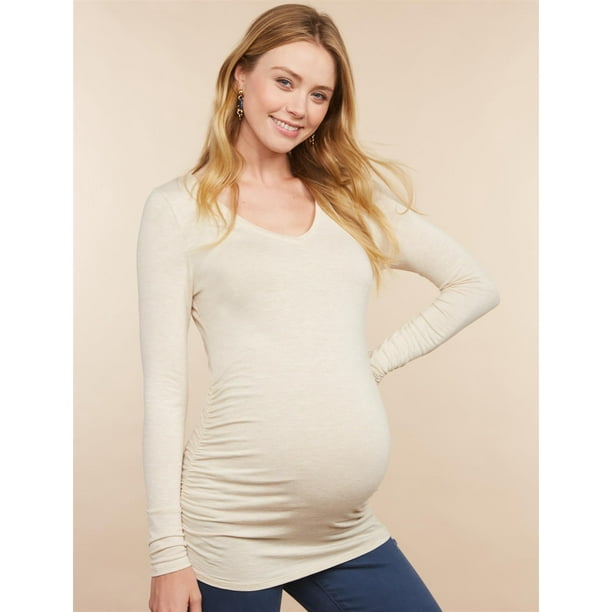 Motherhood Maternity Motherhood Maternity Women's Long Sleeve Side