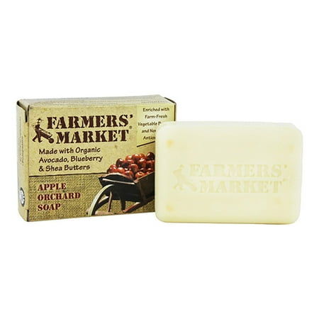 Farmers Market Organic Bath Savon, Pommeraie Savon, 5,5 oz