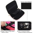 thumbnail image 3 of Watch Band Storage Case Holds 12 Watch Straps, Travel Organizer Bag Compatible For All Series Apple Watch Bands Or Smart Watch Bands, Misty Rose, 3 of 5