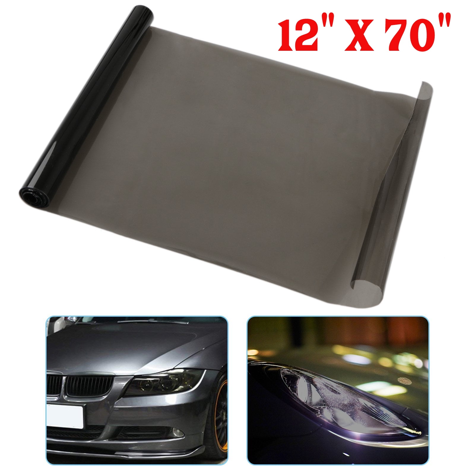 50cm/ 6m 50% Light Black Smoke Window Tinting Film Tints Kit for Car Kitcar SUV