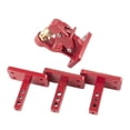 thumbnail image 3 of Fiocias RC Tow Hook Trailer Hitch Set Containing Metal Tow Shackle Realistic Accessory Upgrade Strong Structure Modification Part Easy to Mount Suitable for H Red, 3 of 8