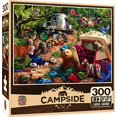 thumbnail image 1 of MasterPieces campside - camping Trouble 300Pc Ezgrip Puzzle MasterPieces 705988319976, 1 of 1