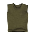 thumbnail image 1 of Figuras de hombre, camiseta, chaleco sin mangas, trajes 1:6, disfraz hecho a mano, ropa de muñeca en miniatura para accesorios de figuras de acción de verde, 1 of 8