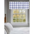 thumbnail image 3 of Valances for Windows Rustic Country Rod Pocket Cafe Window Treatments Valance Curtains for Kitchen Bathroom Laundry Basement Windows 42"x18", 3 of 9