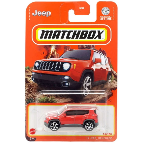 Matchbox '19 Jeep Renegade Diecast Car