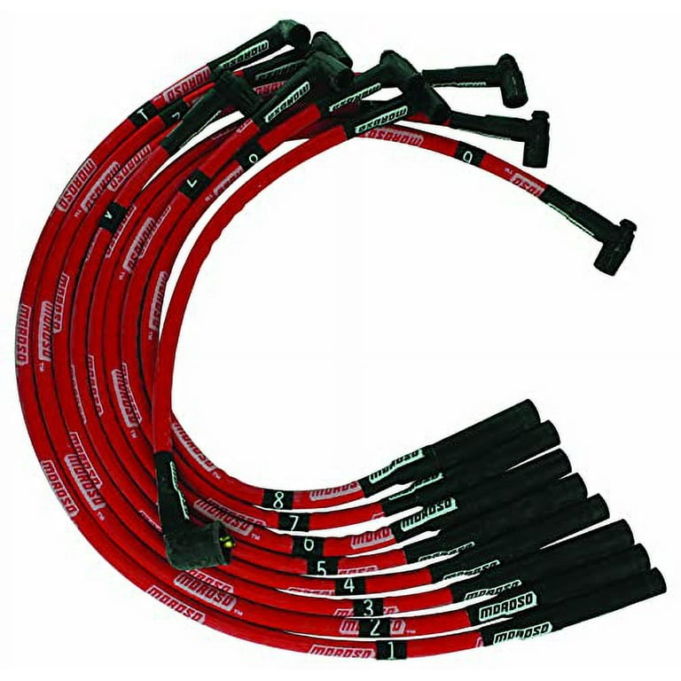 Moroso Ultra Plug Wire Set SBM 273-360 Red Moroso Ultra Plug Wire Set SBM 273-360 Red