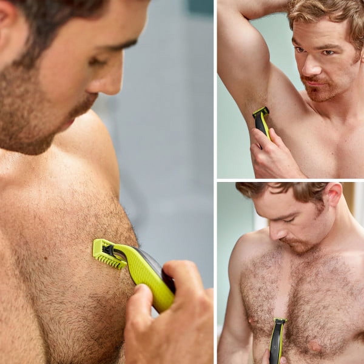 Philips Norelco Oneblade Face + Body  Hybrid Electric Trimmer and Shaver, QP2630/70 - image 4 of 6