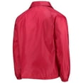 thumbnail image 3 of Men's Dunbrooke Red Tampa Bay Buccaneers Coaches Classic Raglan Full-Snap Windbreaker Jacket, 3 of 4
