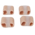 thumbnail image 1 of Separadores Correctores De Juanetes, 4 Separadores De Dedos Elásticos Respetuosos Con La Piel Para Dedos Superpuestos, 1 of 7
