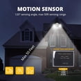 thumbnail image 3 of UME 19W LED Security Lights Motion Sensor Light Outdoor, 2000LM Motion Flood Light, 5000K, IP65 Waterproof, 2 Adjustable Head Motion Detector Security Light for Exterior,Outside,Garage,Yard(White), 3 of 7