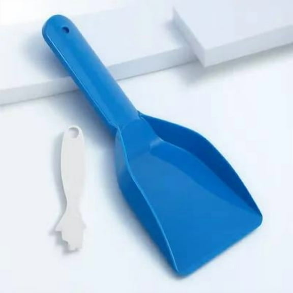 Beaupretty 2pcs Snow Remover Ice Scoop Flat Shovel for Refrigerator Cleaning