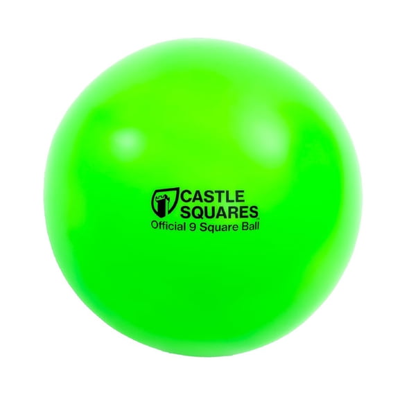 Pelota inflable Castle Sports 12" verde fluorescente