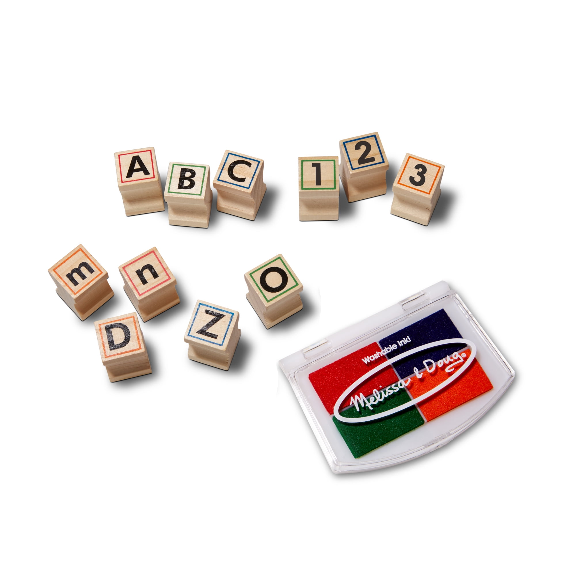 melissa and doug alphabet stamp