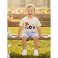thumbnail image 4 of Cenuakty 2Pcs Baby Boy Easter Outfits Short Sleeve Cross Truck Embroidery T-Shirt + Shorts Set Toddler Clothes, 4 of 9