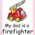 thumbnail image 2 of CafePress - My Dad Is A Firefighter Infant Bodysuit - Baby Light Bodysuit, Size Newborn - 24 Months, 2 of 4