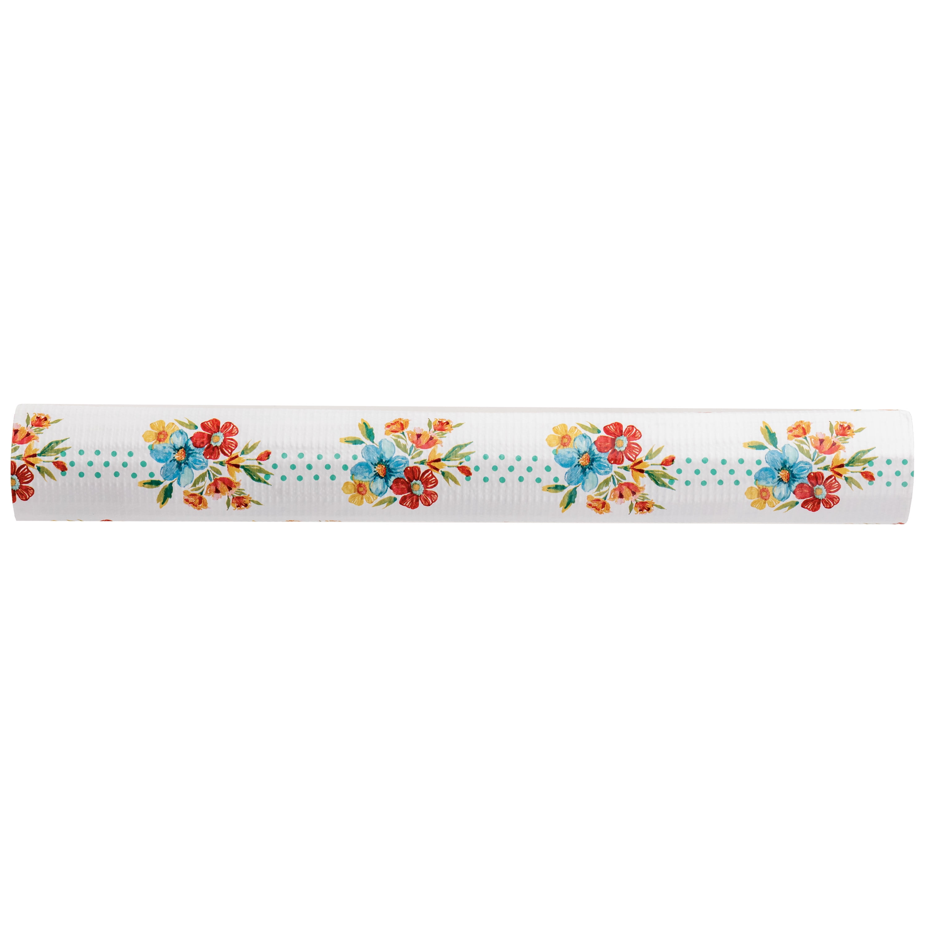 The Pioneer Woman Non-adhesive Shelf Liner, Petal Party, 12 in. x