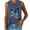 Navy, variant on Fshinging Tank Tops for Women Floral Butterfly Print Summer Sleeveless Casual 2026 Slim Fitted Basic Layering Shirts Black L