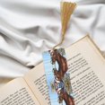 thumbnail image 6 of Kdxio Christmas Horse Print Metal Tassel Bookmarks,Perfect Gift for Art Lovers and Bookworms Metal Bookmarks for Women, 6 of 8