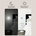 thumbnail image 3 of Smart LED Night Light with Auto Brightness & Light Sensor, Energy-Efficient Plug-in Wall Nightlight for Bedroom, Bathroom, Stairs, Baby Room, Safe ABS Material, US Plug, 3 of 9