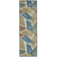 thumbnail image 5 of Nourison Aloha Indoor/Outdoor Tropical Botanical Ivory/Multi 2' x 6' Area Rug, 5 of 8